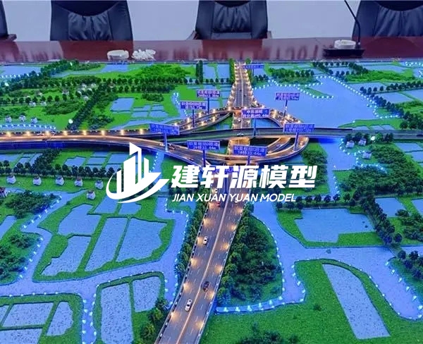 丹寨高速公路沙盘定制